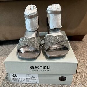 Reaction Kenneth Cole Mix X-Band Jewel Pewter Size 7.5